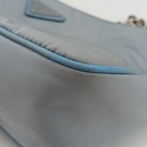 Secondhand Prada Re-Edition 2005 Re-Nylon Blue nylon 1BH204 shoulderbag | stylenewstar