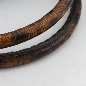 Pre-owned Fendi Spy Brown Canvas×Leather 8BR511 handbag | stylenewstar