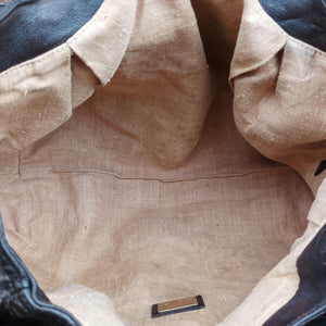 Pre-owned Fendi Spy Brown Canvas×Leather 8BR511 handbag | stylenewstar