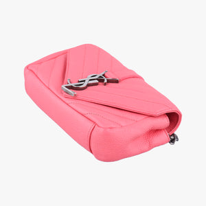 Vintage Yves Saint Laurent Baby Chai Pink Leather 399289 shoulderbag | stylenewstar