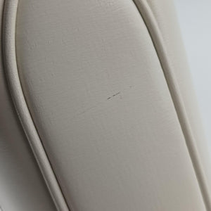 Pre-owned Gucci JACKIE 1961 White Leather 636709 shoulderbag | stylenewstar