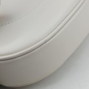 Pre-owned Gucci JACKIE 1961 White Leather 636709 shoulderbag | stylenewstar