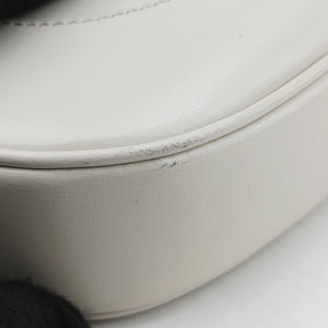 Pre-owned Gucci JACKIE 1961 White Leather 636709 shoulderbag | stylenewstar