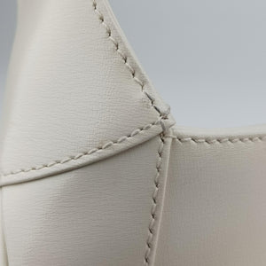 Pre-owned Gucci JACKIE 1961 White Leather 636709 shoulderbag | stylenewstar