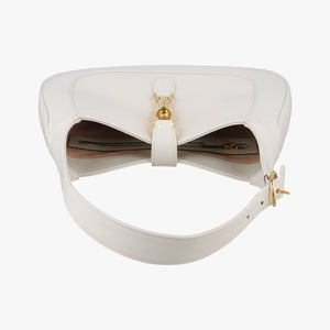 Pre-owned Gucci JACKIE 1961 White Leather 636709 shoulderbag | stylenewstar
