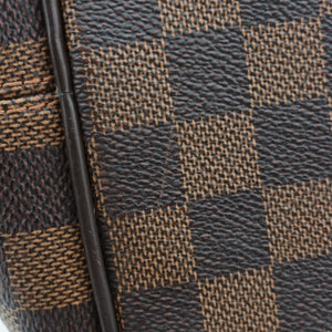 Pre-owned Louis Vuitton BERGAMO MM EBENE Damier Canvas N41168 handbag | stylenewstar