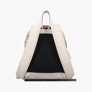 Pre-owned Gucci Ophidia Flora Multicolour PVC coated canvas×Leather 547965 backpack/rucksack | stylenewstar