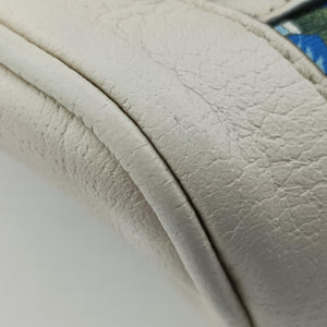 Pre-owned Gucci Ophidia Flora Multicolour PVC coated canvas×Leather 547965 backpack/rucksack | stylenewstar