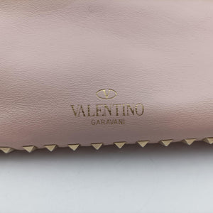 Pre-owned Valentino Rockstud Pink Leather shoulderbag | stylenewstar