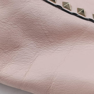 Pre-owned Valentino Rockstud Pink Leather shoulderbag | stylenewstar