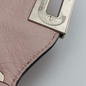 Pre-owned Valentino Rockstud Pink Leather shoulderbag | stylenewstar