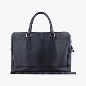 Secondhand Prada Business Briefcase Black SAFFIANO Leather 2VE011 handbag | stylenewstar