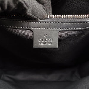 Pre-owned Gucci GG Supreme Tiger Black PVC coated canvas 495559 shoulderbag | stylenewstar