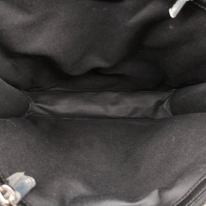 Pre-owned Gucci GG Supreme Tiger Black PVC coated canvas 495559 shoulderbag | stylenewstar