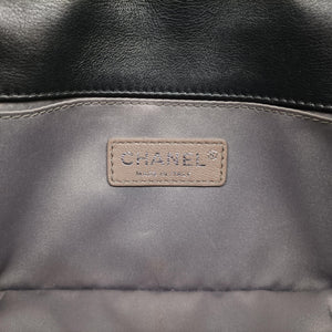 Pre-owned Chanel CC Lipstick Flap Black Patent A66935 shoulderbag | stylenewstar
