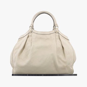 Pre-owned Gucci Sukey White Leather 211943 handbag | stylenewstar