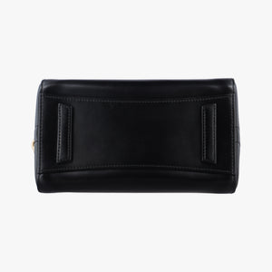 Pre-owned Givenchy Antigona Black Leather shoulderbag | stylenewstar