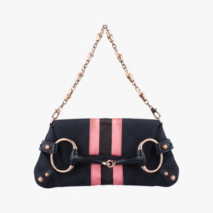 Vintage Gucci Horsebit Multicolour Canvas 129497 shoulderbag | stylenewstar