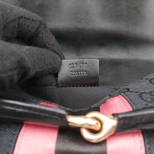 Vintage Gucci Horsebit Multicolour Canvas 129497 shoulderbag | stylenewstar