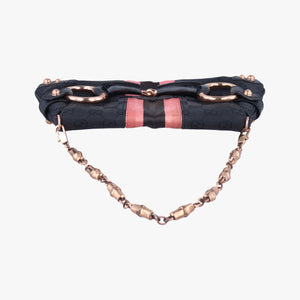 Vintage Gucci Horsebit Multicolour Canvas 129497 shoulderbag | stylenewstar