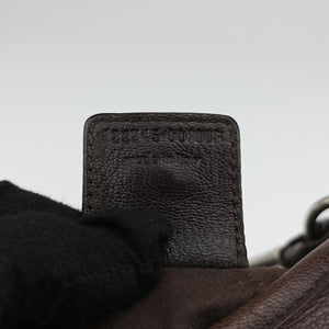 Secondhand Yves Saint Laurent Mombasa Brown Leather 122245 handbag | stylenewstar