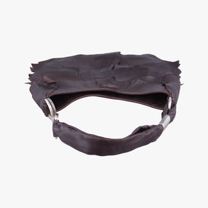 Secondhand Yves Saint Laurent Mombasa Brown Leather 122245 handbag | stylenewstar