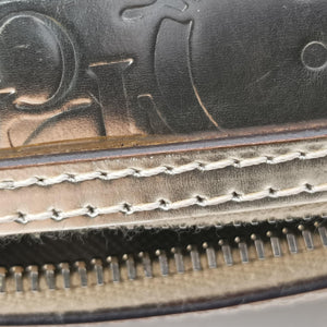 Pre-owned Christian Dior Metallic Gold Oblique Monogram Golden Leather handbag | stylenewstar