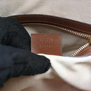 Pre-owned Gucci Horsebit 1955 Brown leather 621220 shoulderbag | stylenewstar