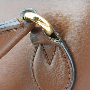 Pre-owned Gucci Horsebit 1955 Brown leather 621220 shoulderbag | stylenewstar