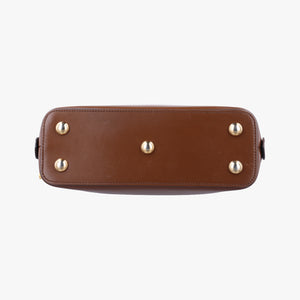 Pre-owned Gucci Horsebit 1955 Brown leather 621220 shoulderbag | stylenewstar