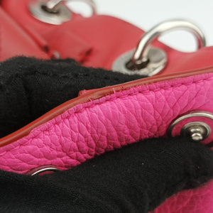 Vintage Christian Dior Diorissimo Pink Leather shoulderbag | stylenewstar