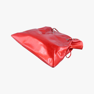 Pre-owned Chanel Strass Bon Bon Crystal Red Patent A47741 shoulderbag | stylenewstar