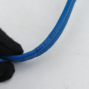 Pre-owned Bottega Veneta NODINI Intrecciato Blue lambskin shoulderbag | stylenewstar