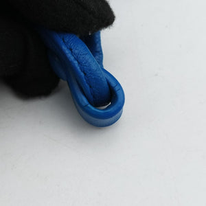 Pre-owned Bottega Veneta NODINI Intrecciato Blue lambskin shoulderbag | stylenewstar