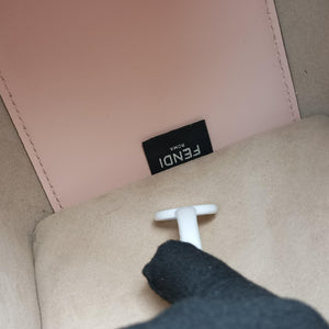 Vintage Fendi SUNSHINE Medium Pink Leather 8BH386 handbag | stylenewstar