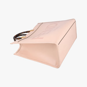 Vintage Fendi SUNSHINE Medium Pink Leather 8BH386 handbag | stylenewstar