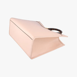 Vintage Fendi SUNSHINE Medium Pink Leather 8BH386 handbag | stylenewstar