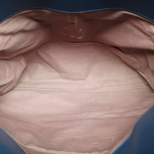 Pre-owned Bottega Veneta Intrecciato Blue lambskin handbag | stylenewstar