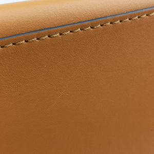 Pre-owned Celine Luggage Mini Shopper Yellow×black Leather handbag | stylenewstar