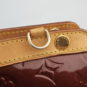Pre-owned Louis Vuitton Brea MM ROUGE FAUVISTE Vernis M91690 shoulderbag | stylenewstar