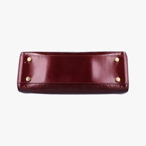 Pre-owned Louis Vuitton Brea MM ROUGE FAUVISTE Vernis M91690 shoulderbag | stylenewstar