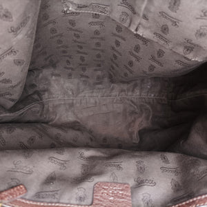 Secondhand Gucci GG Supreme Brown canvas×leather 247236 handbag | stylenewstar