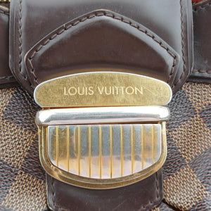 Pre-owned Louis Vuitton SISTINA MM EBENE Damier Canvas N41541 shoulderbag | stylenewstar