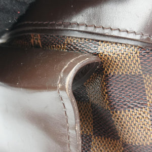 Pre-owned Louis Vuitton SISTINA MM EBENE Damier Canvas N41541 shoulderbag | stylenewstar