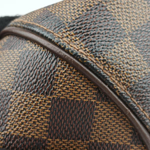 Pre-owned Louis Vuitton SISTINA MM EBENE Damier Canvas N41541 shoulderbag | stylenewstar