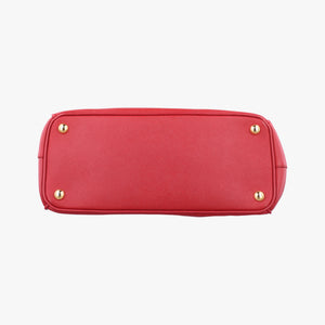 Vintage Prada Galleria Red SAFFIANO Leather BN1801 shoulderbag | stylenewstar