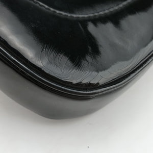 Pre-owned Gucci Jackie Black Patent 001 33 handbag | stylenewstar