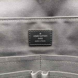Vintage Louis Vuitton DANIEL MM Noir Damier Graphite N58029 shoulderbag | stylenewstar