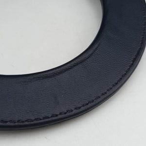 Vintage Christian Dior Lady Dior Navy lambskin shoulderbag | stylenewstar