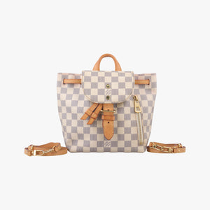 Pre-owned Louis Vuitton Sperone BB Azur Damier Canvas N44026 backpack/rucksack | stylenewstar
